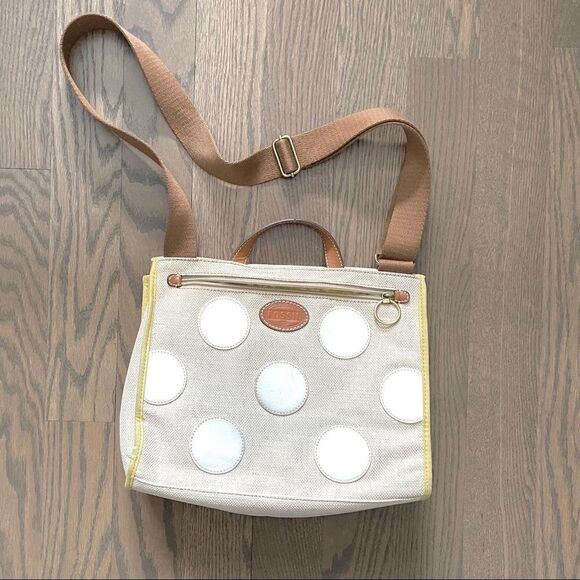 Fossil polka dot messenger bag - Picture 6 of 9